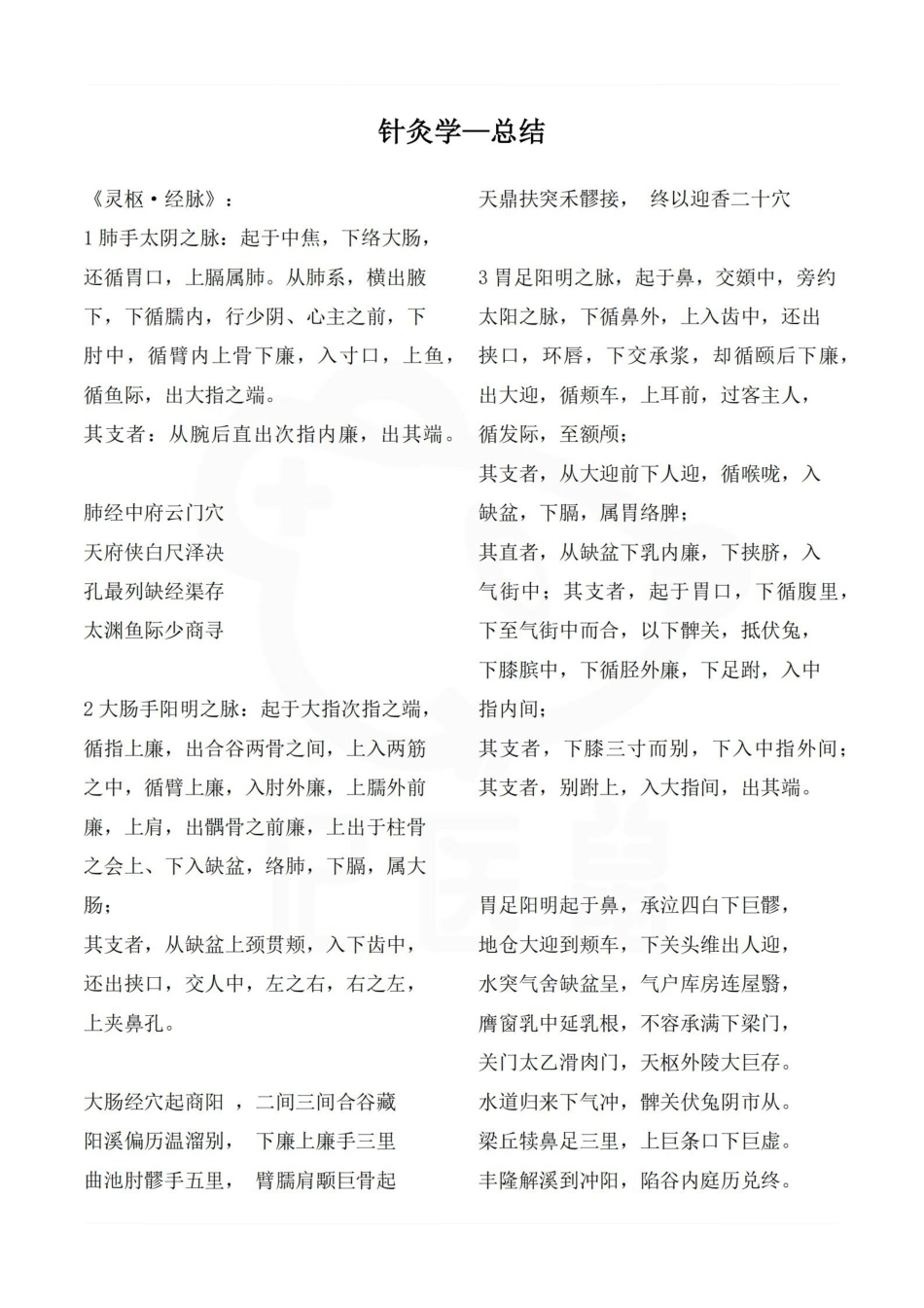 医学学科：针灸学—总结.pdf_第1页