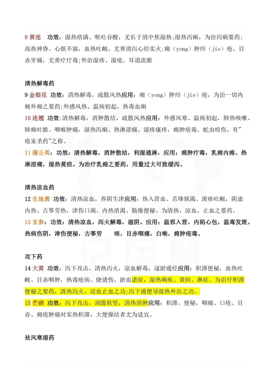 医学学科：中药学—解表药汇总.pdf_第2页