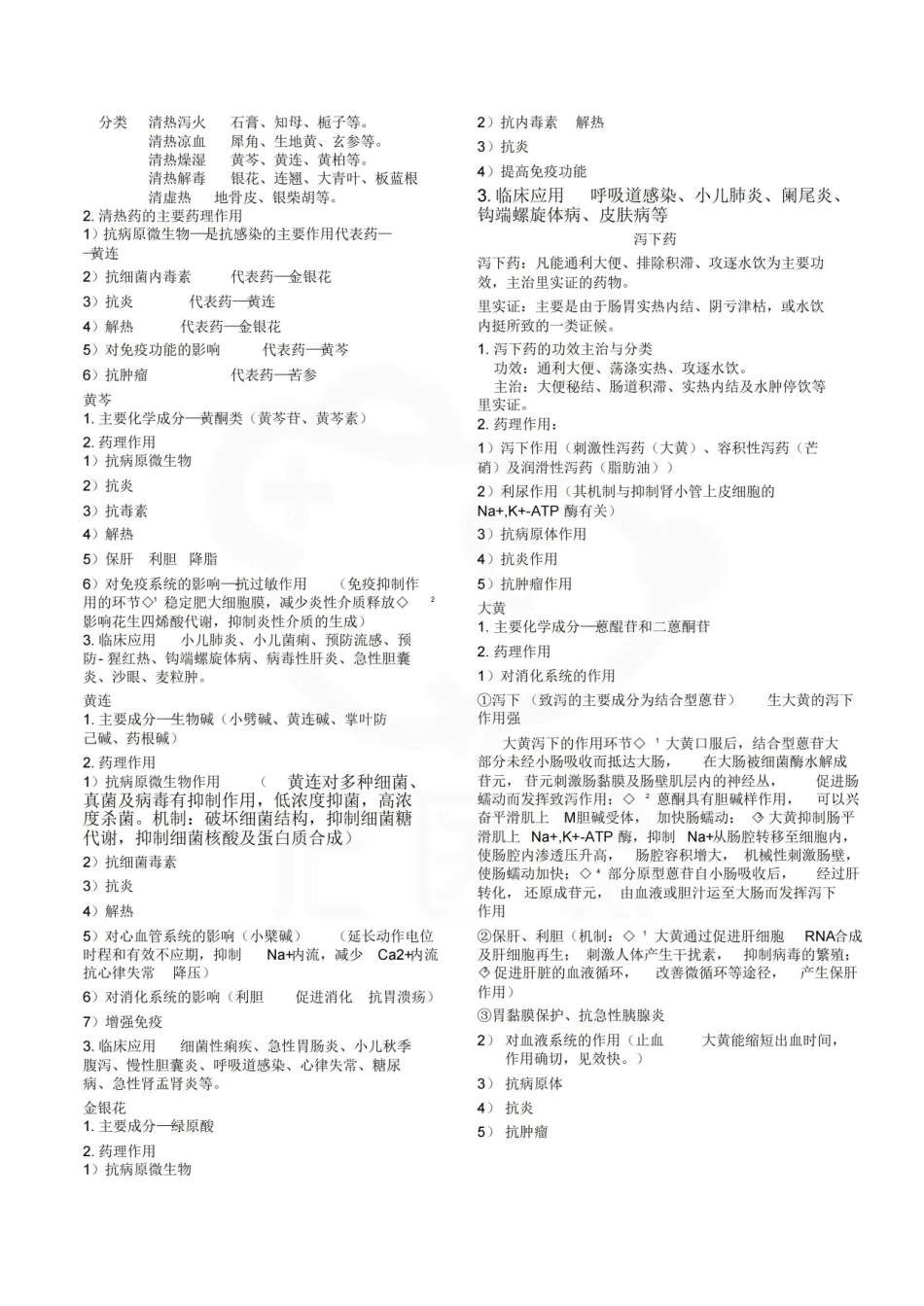医学学科：中药药理学—笔记.pdf_第3页