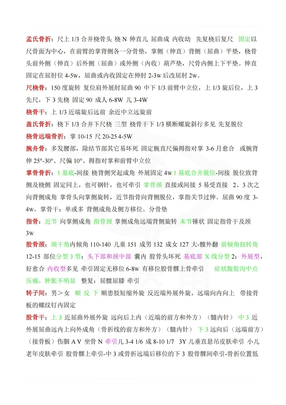 医学学科：中医骨伤科学—考点汇总.pdf_第2页