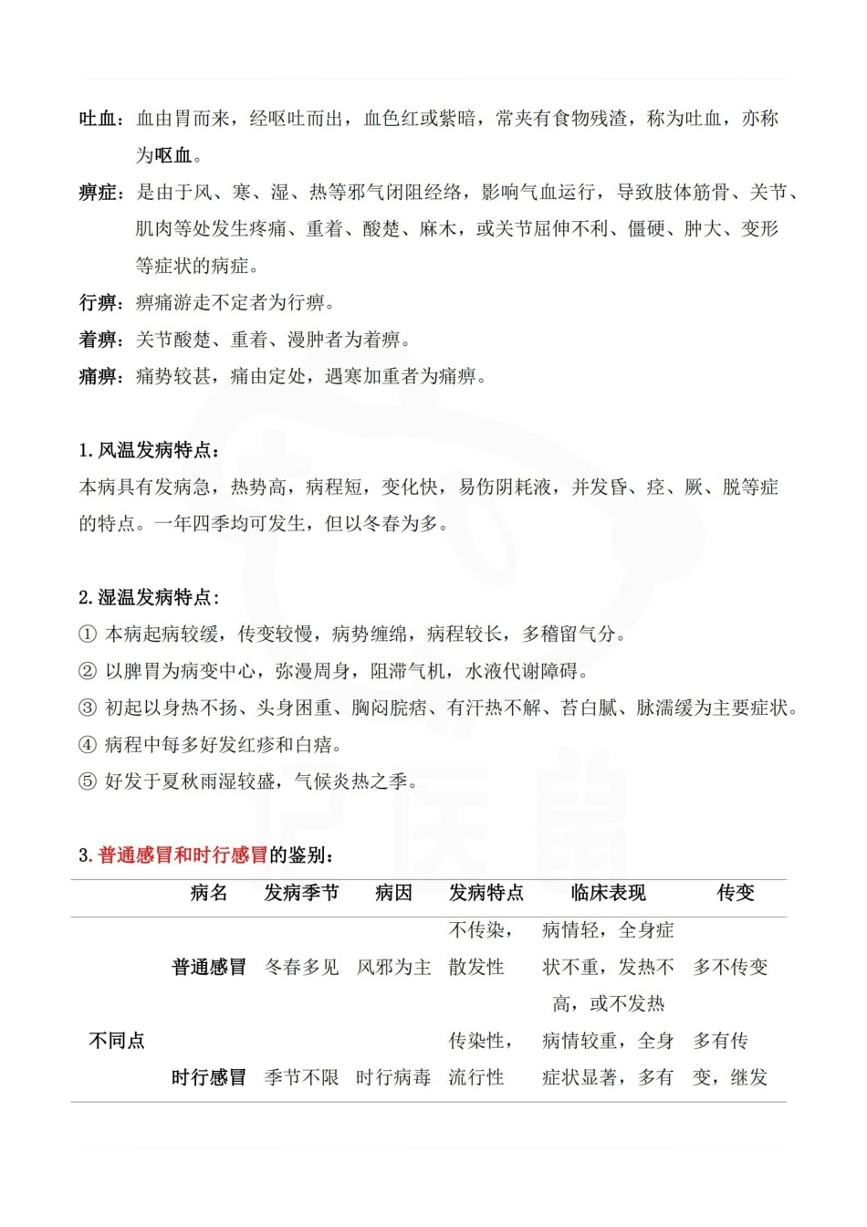 医学学科：中医临床护理学—考点汇总.pdf_第3页