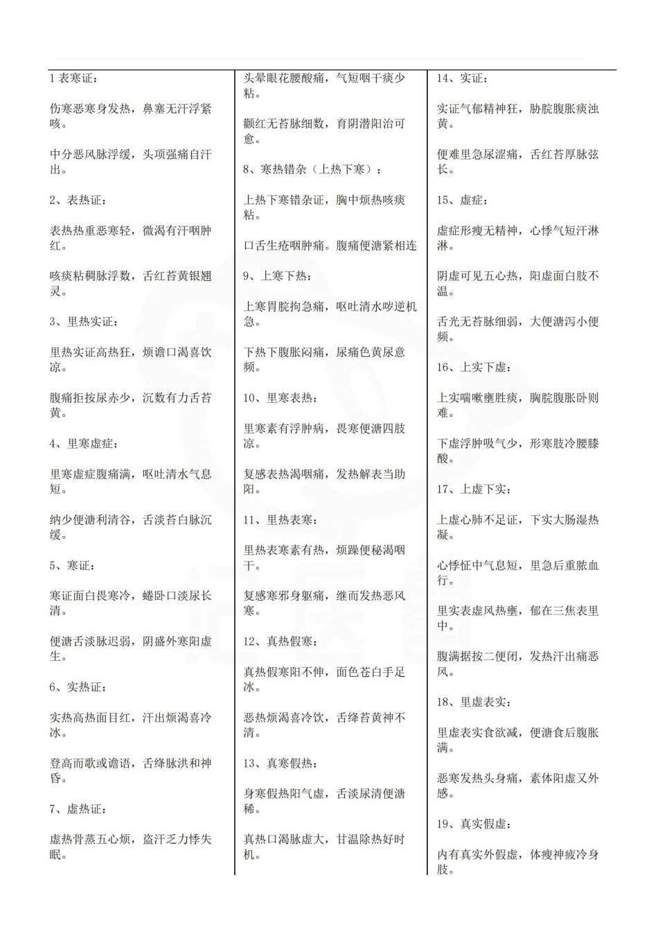 医学学科：中医诊断学--辩证歌诀.pdf_第1页