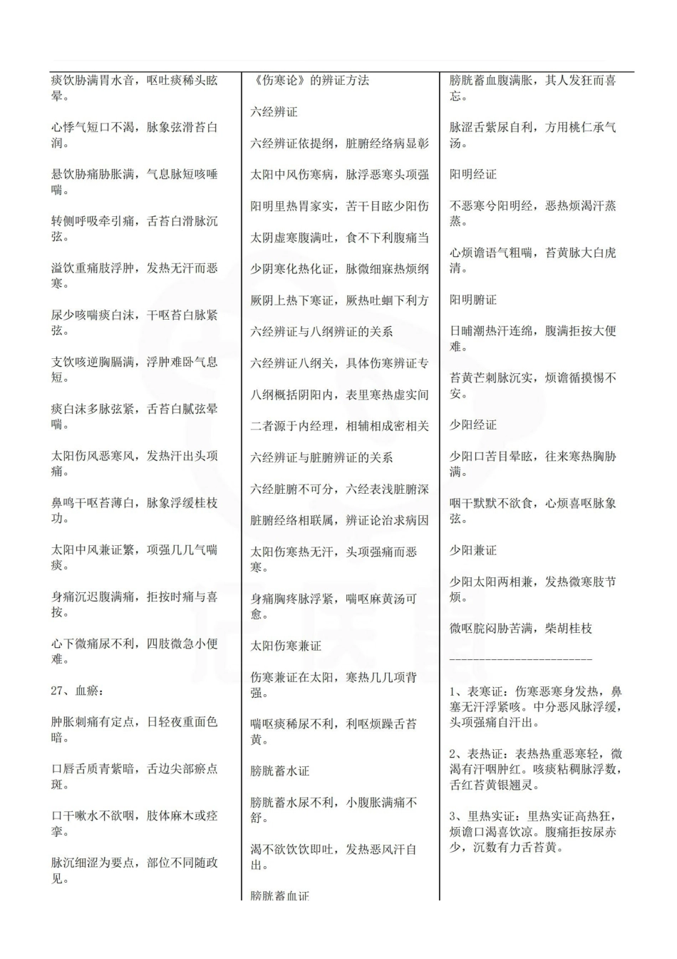医学学科：中医诊断学--辩证歌诀.pdf_第3页
