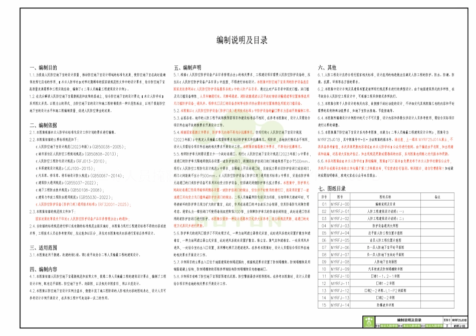 MYRF25J018 二等人员掩蔽工程设计示例-A2发布版.pdf_第2页