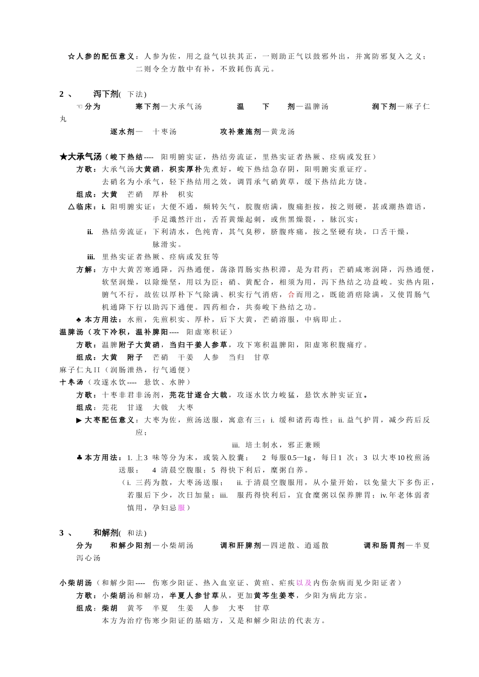医学：方剂学笔记整理-(终极版).doc_第3页