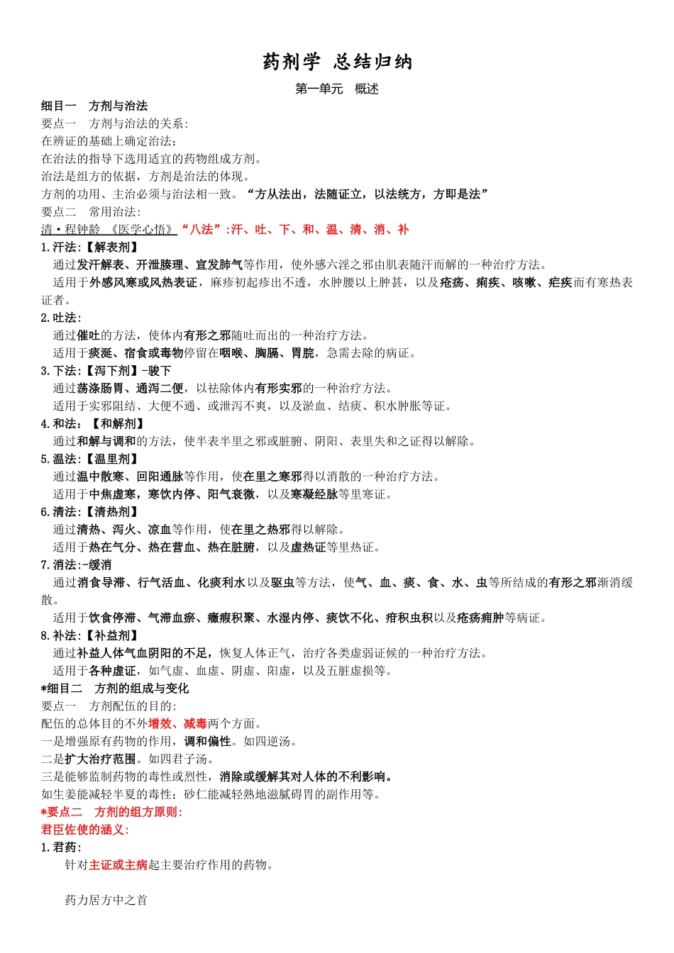 医学：方剂学总结归纳.doc_第1页