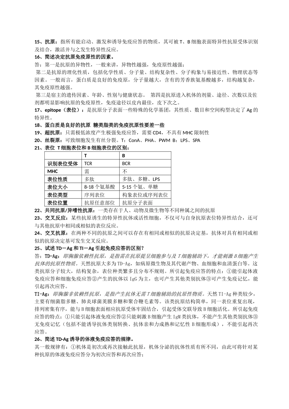 医学：免疫学重点背诵.docx_第2页