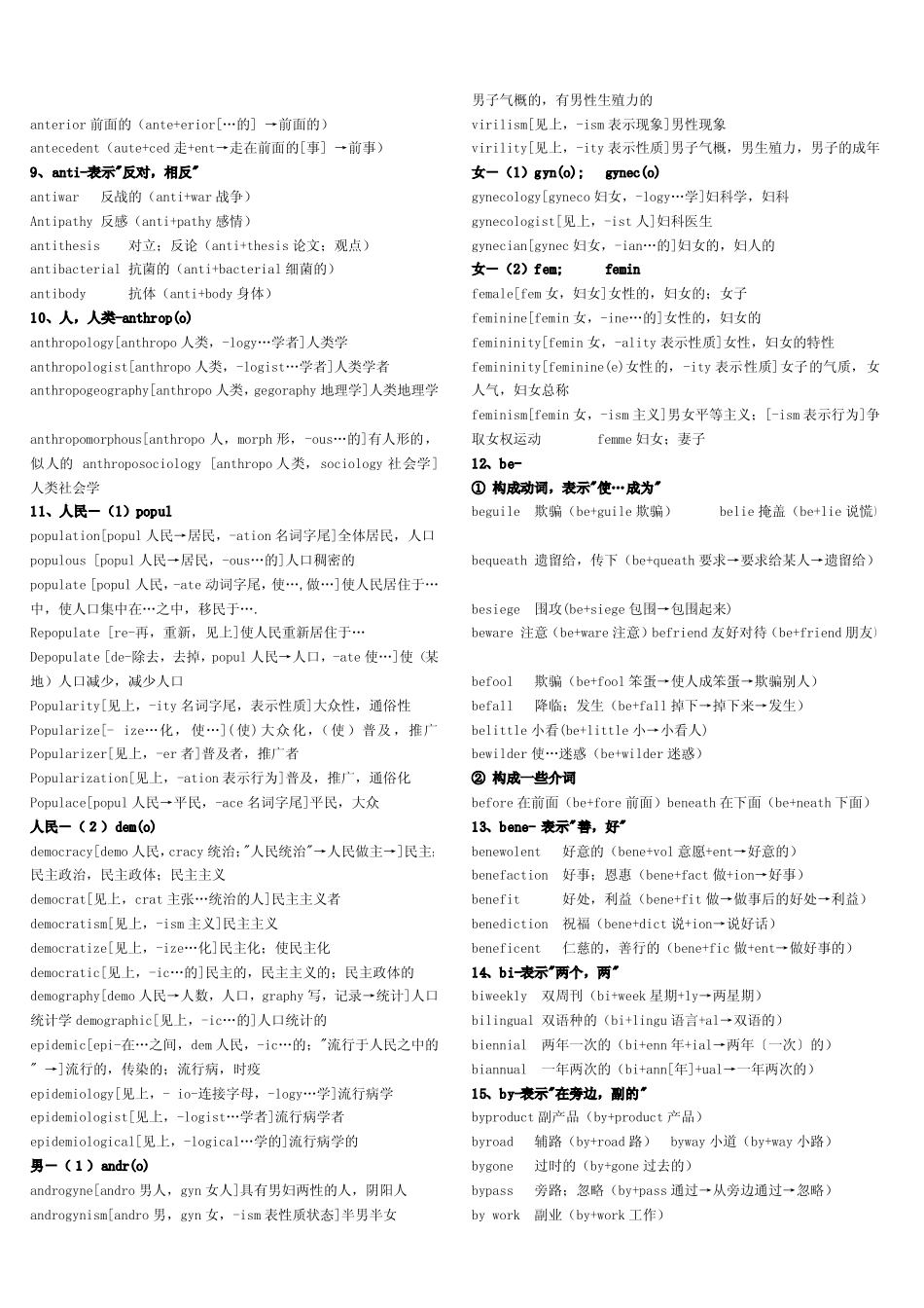 医学：词根词缀大全.pdf_第2页