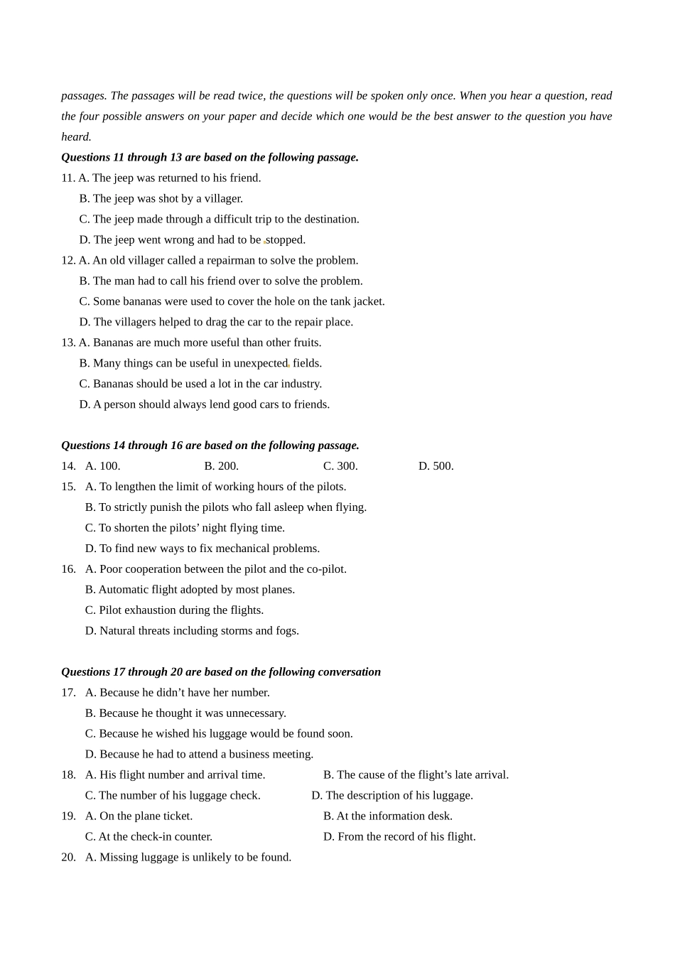 04-备考2025年新高考英语听力训练（上海专用）（解析版）.docx_第2页