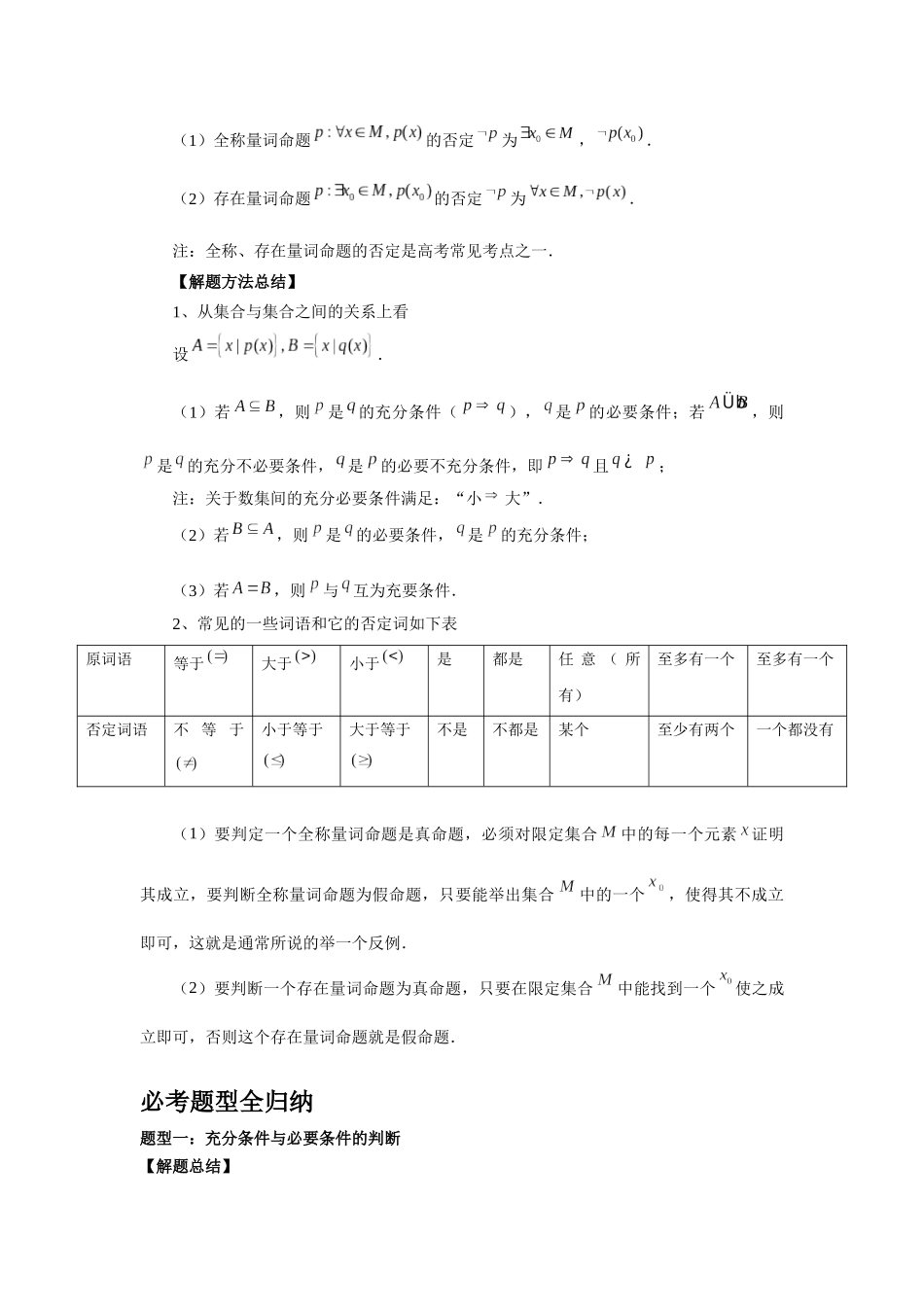 2025高考数学必刷5000题-第02讲 常用逻辑用语（学生版）.docx_第2页