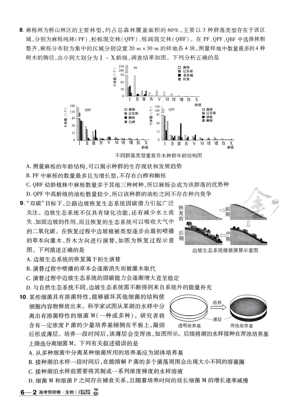 2025金考卷高考预测卷生物试卷六（全国卷）.pdf_第3页