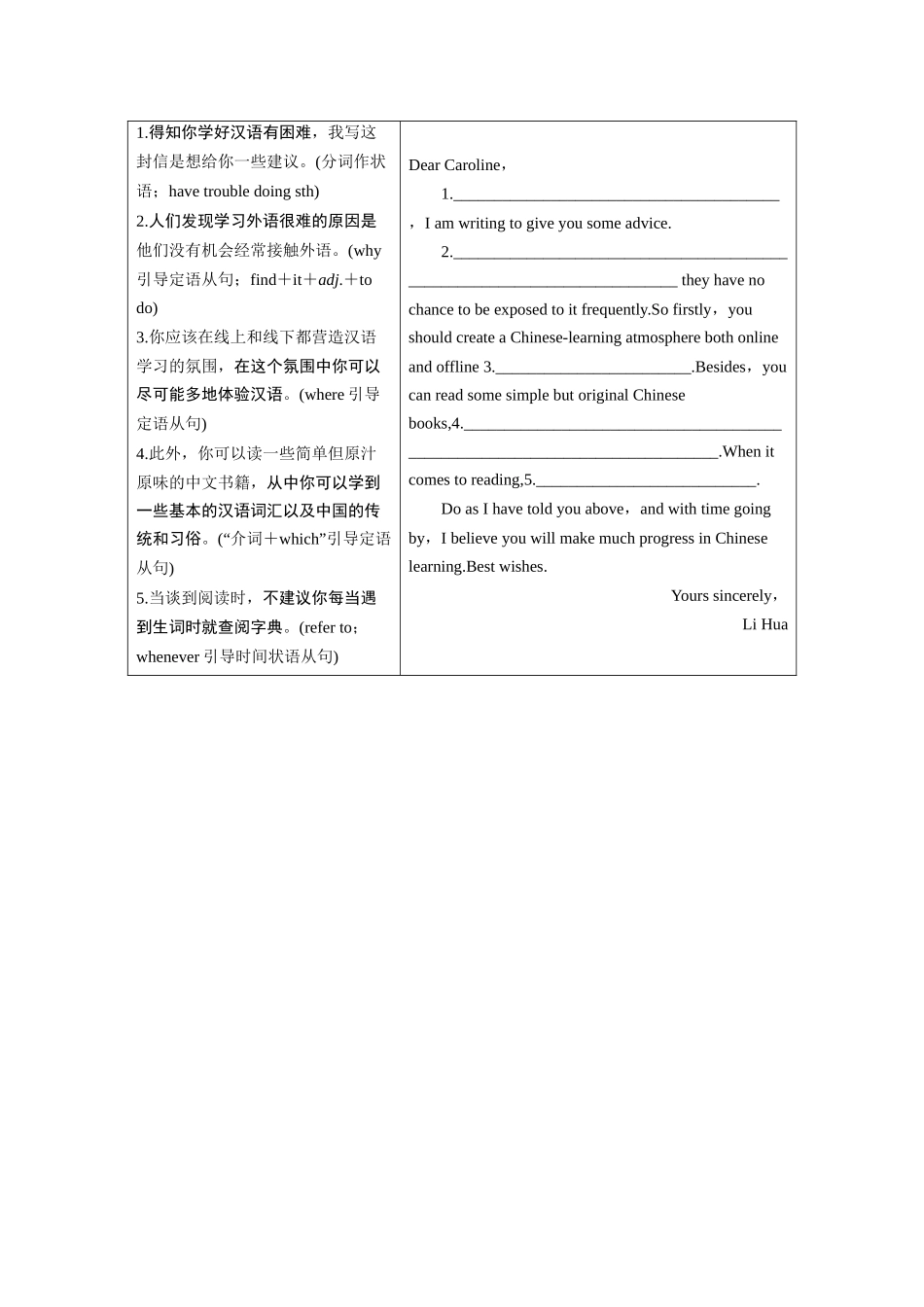 2026高中《步步高默写本》英语一轮（人教）-必修第一册 Unit 5　Languages Around the World.docx_第3页