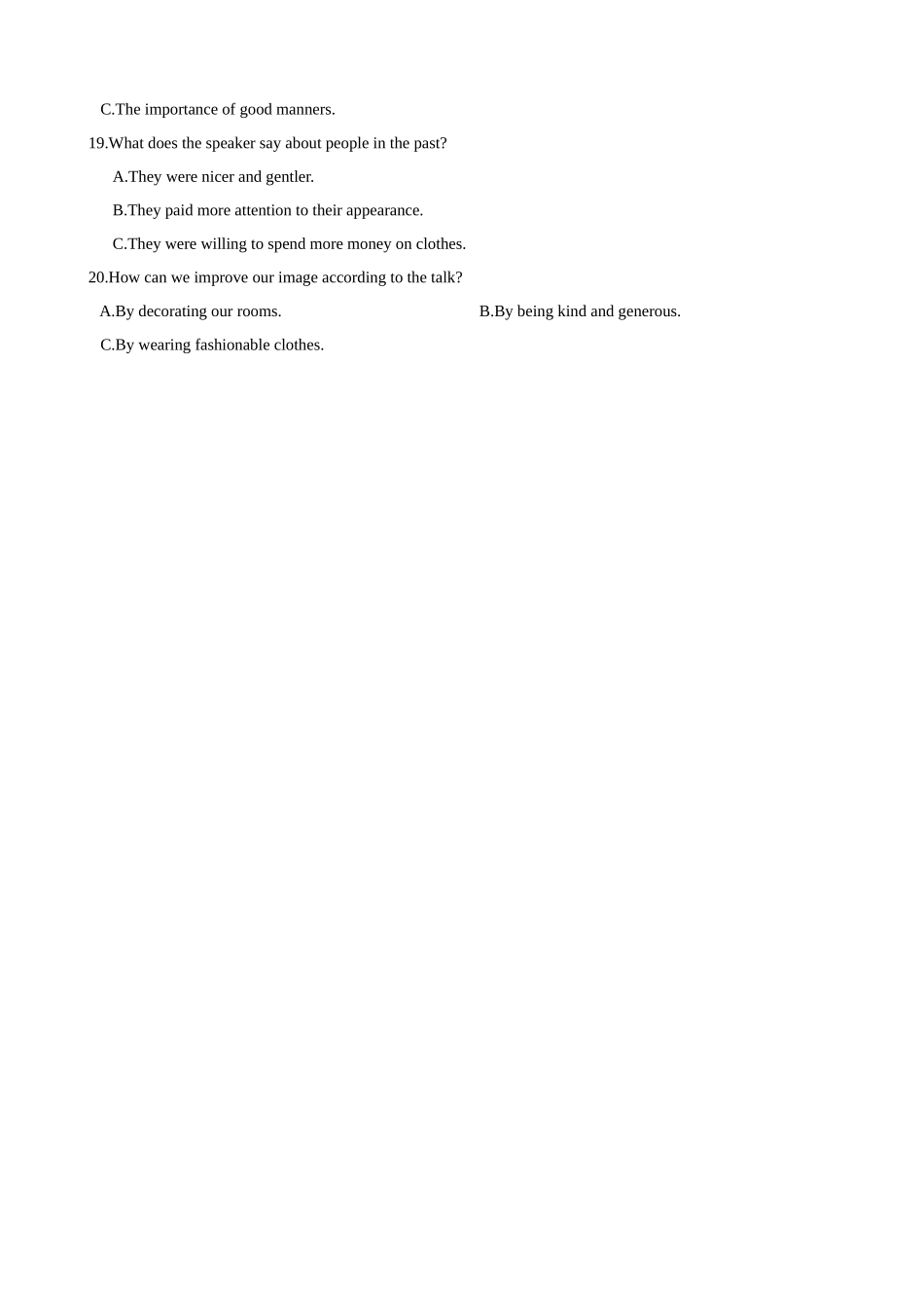 备考2024新高考英语听力 01(试题).docx_第3页