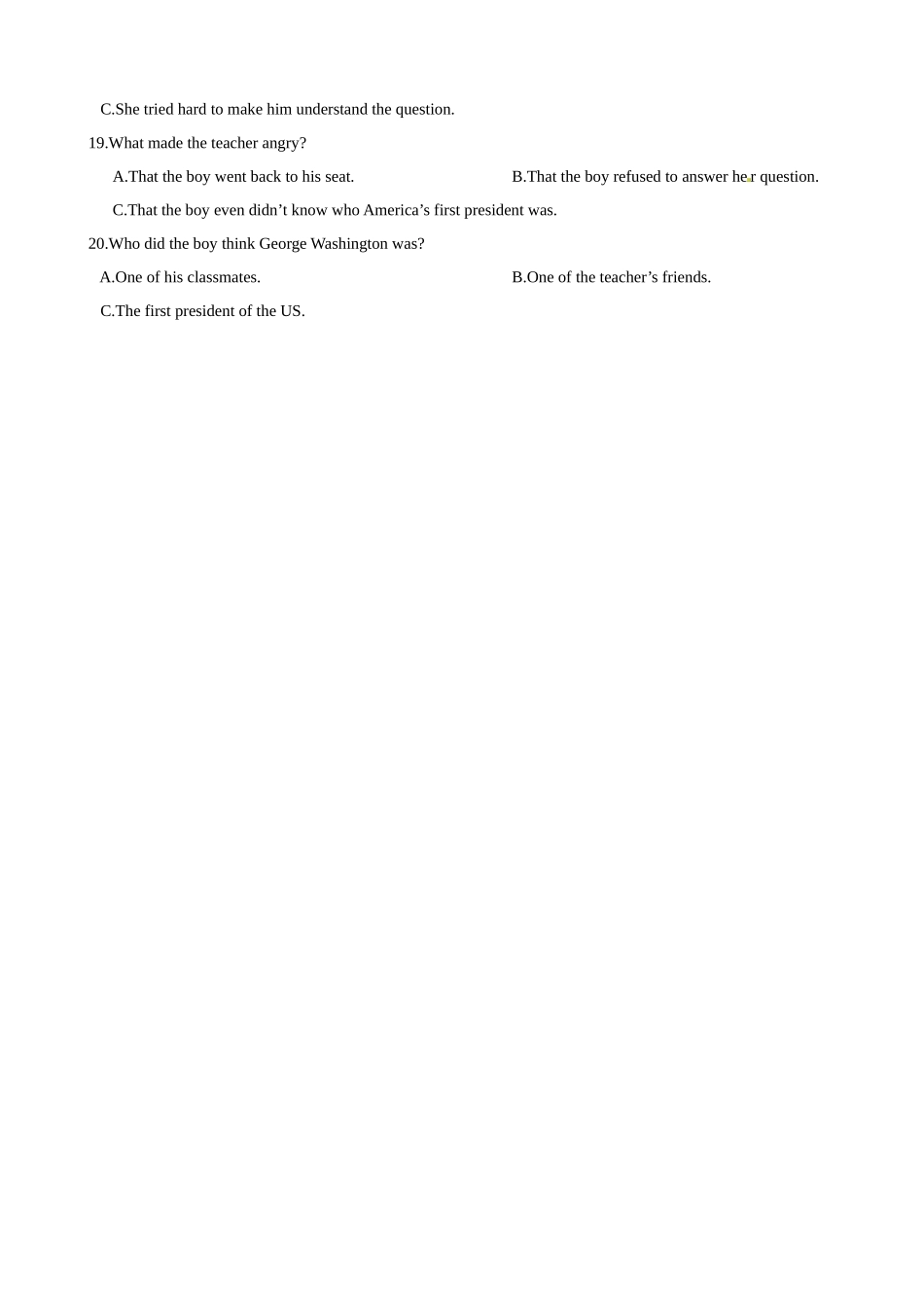 备考2024新高考英语听力 16(试题).docx_第3页