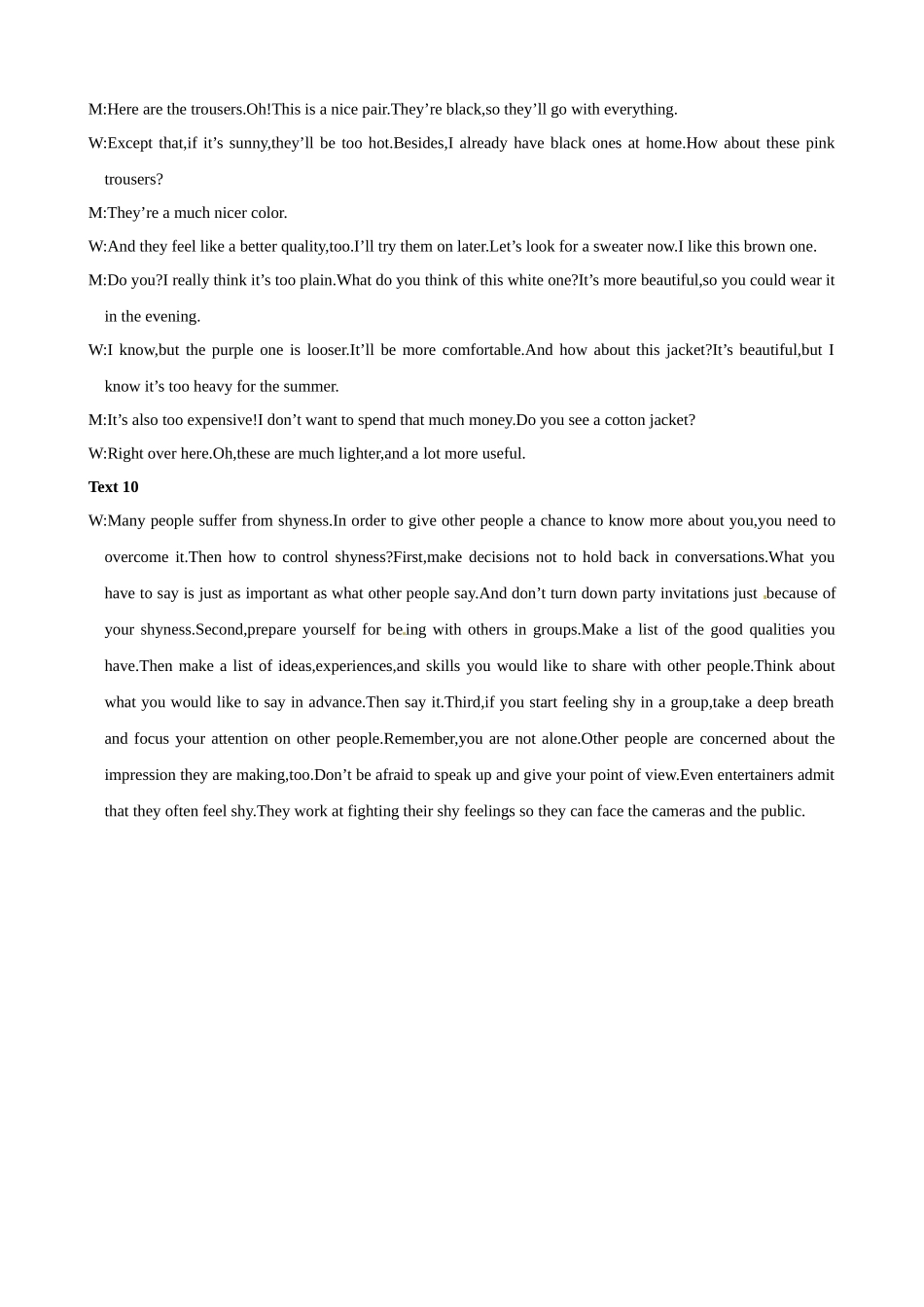 高考英语听力模拟训练 06(答案和听力原文).docx_第3页