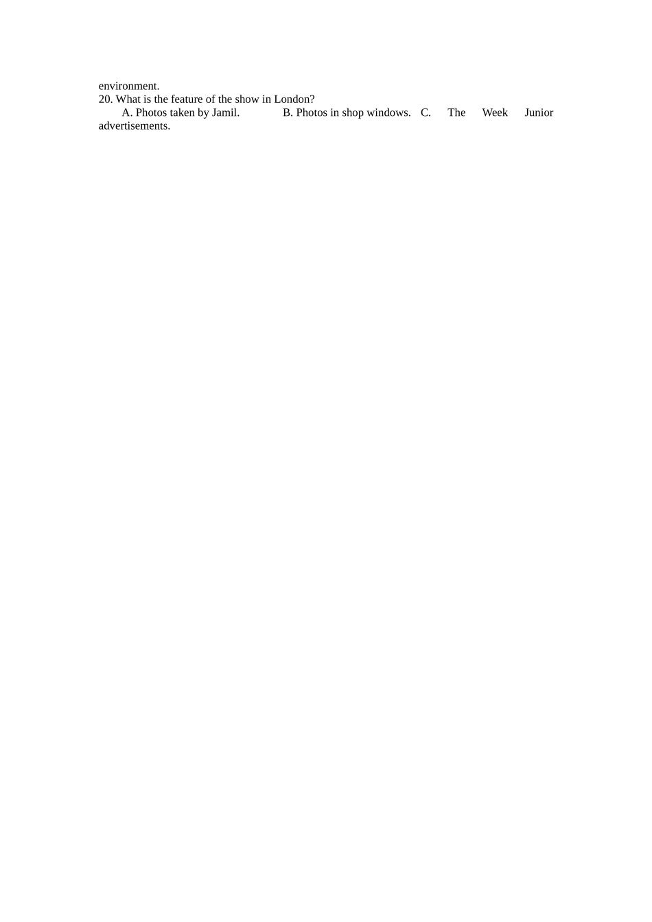 高考英语听力模拟训练 15(试题).docx_第2页
