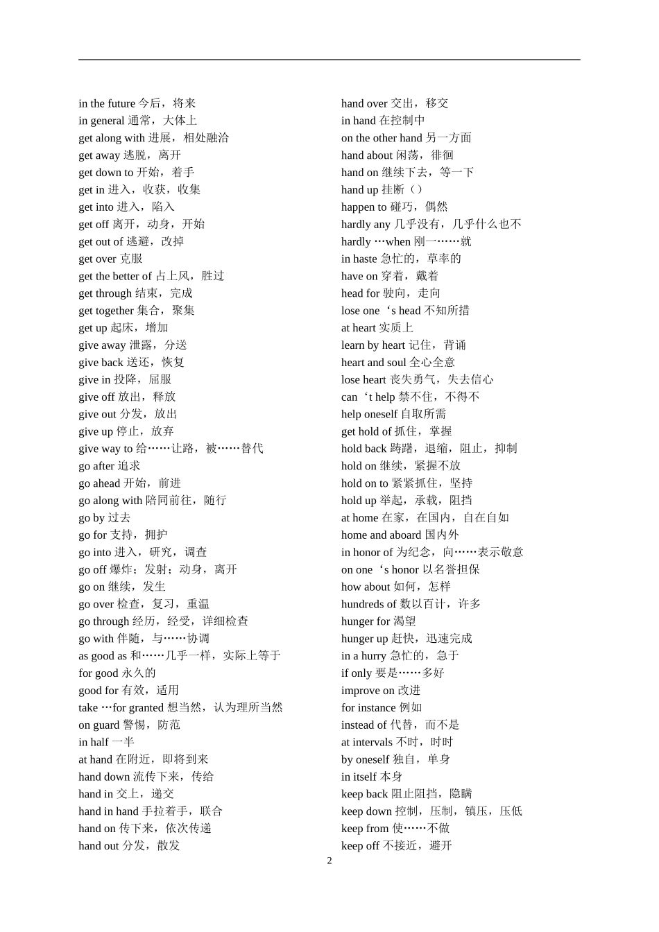 高中英语词组表.doc_第2页