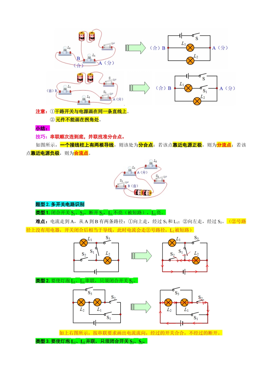 2026年中考物理复习----28.“电路进阶”重难点突破及题型归类.docx_第2页