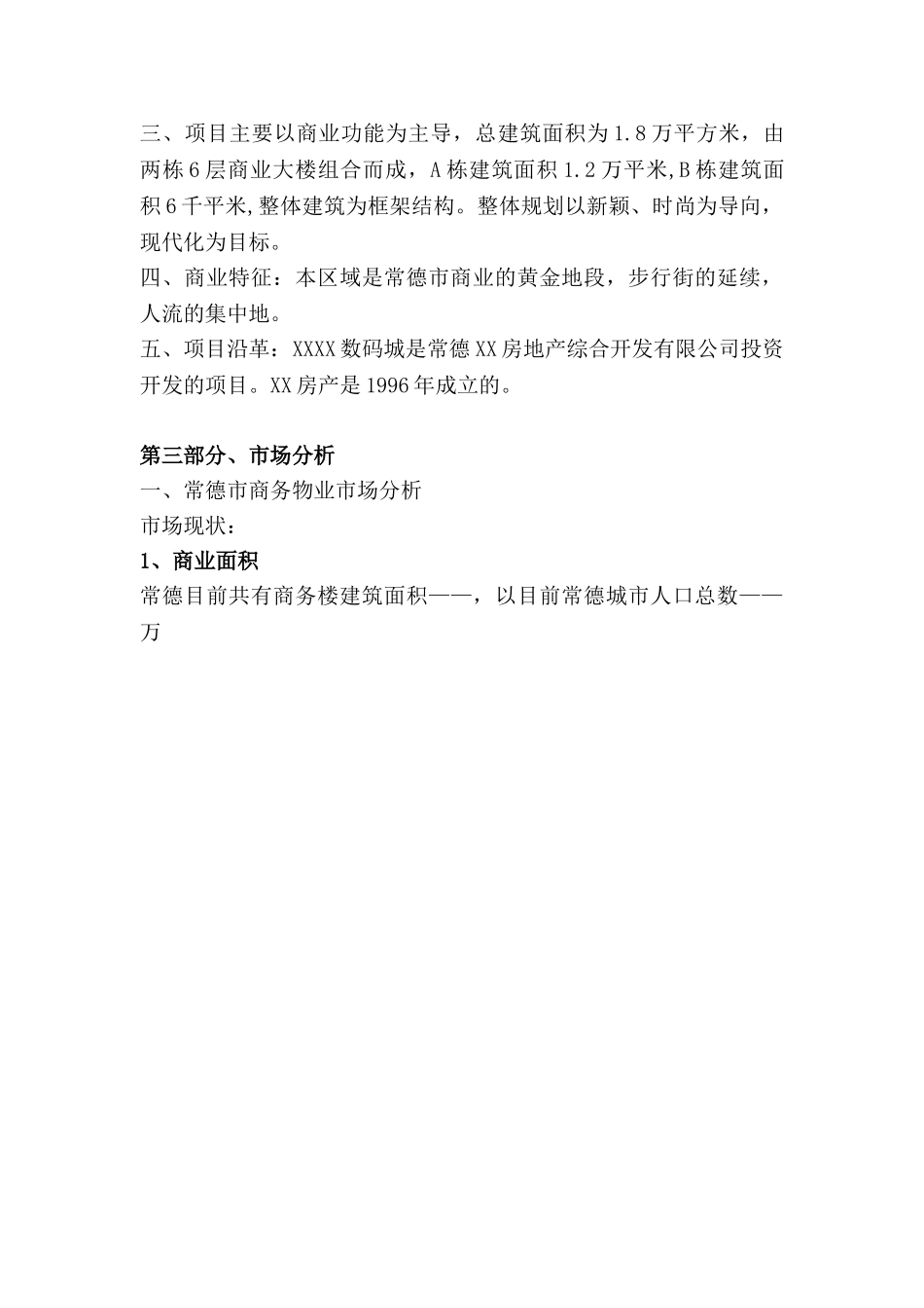 “某某数码城”可行性研究报告.doc_第3页