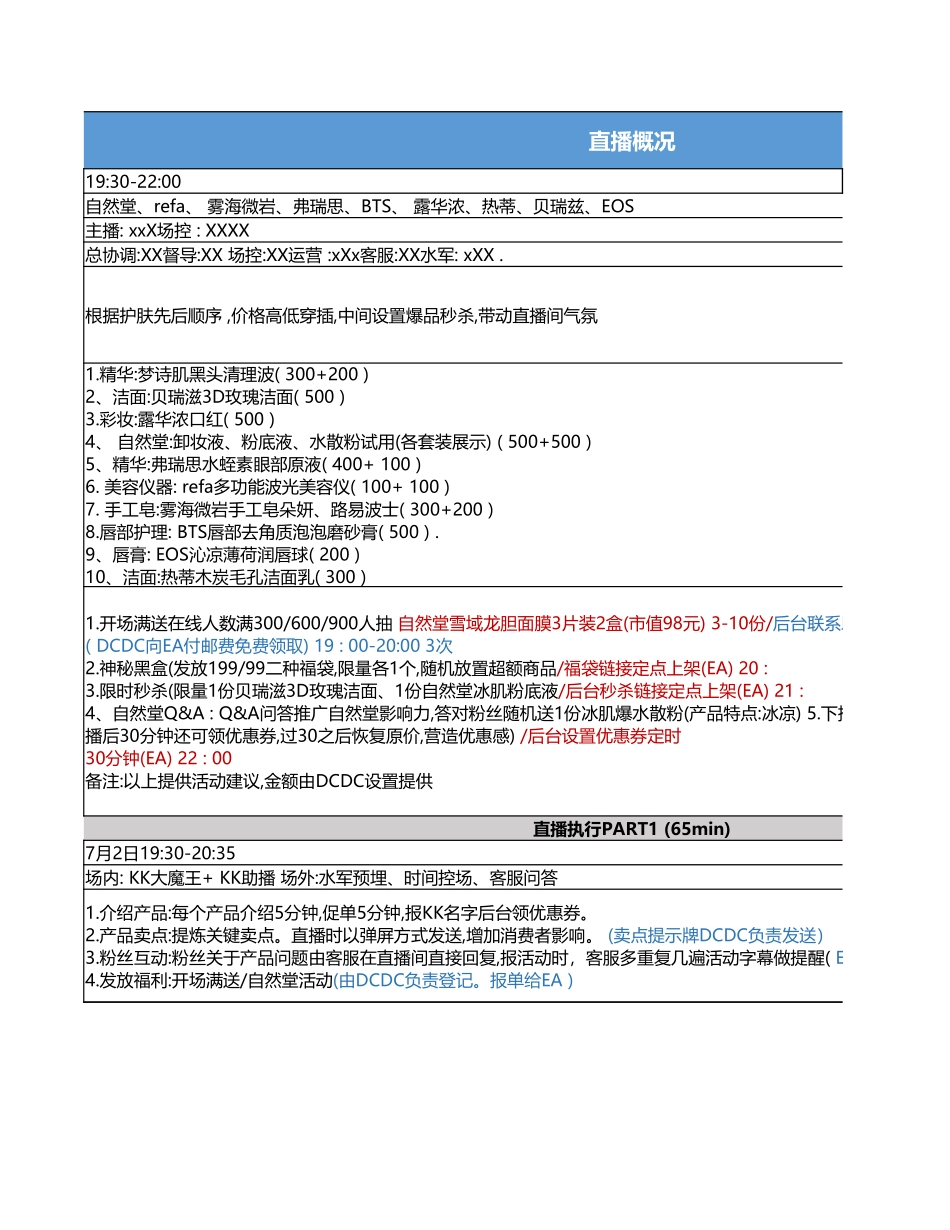 直播策划案及任务执行表.xlsx_第3页