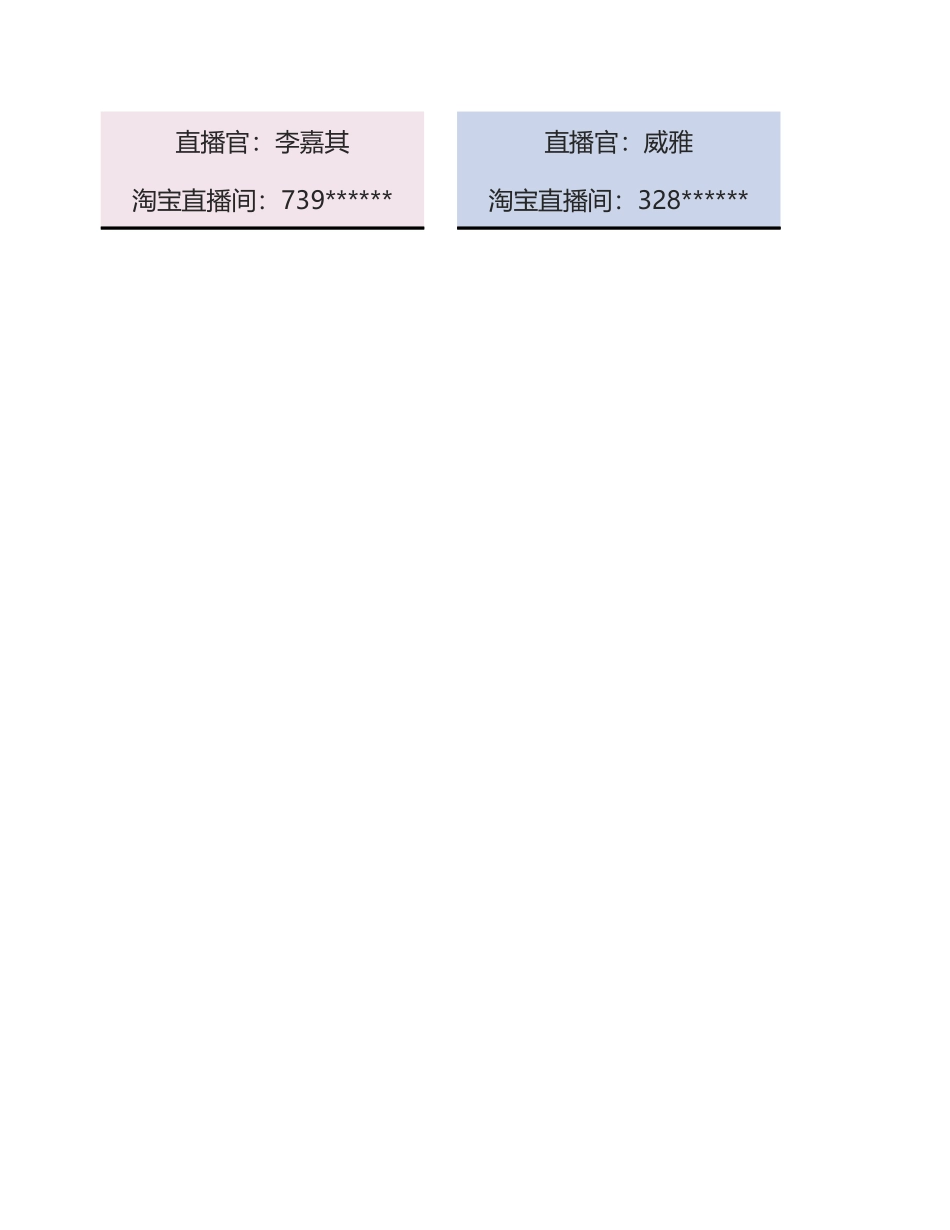 直播带货时间安排表.xlsx_第2页