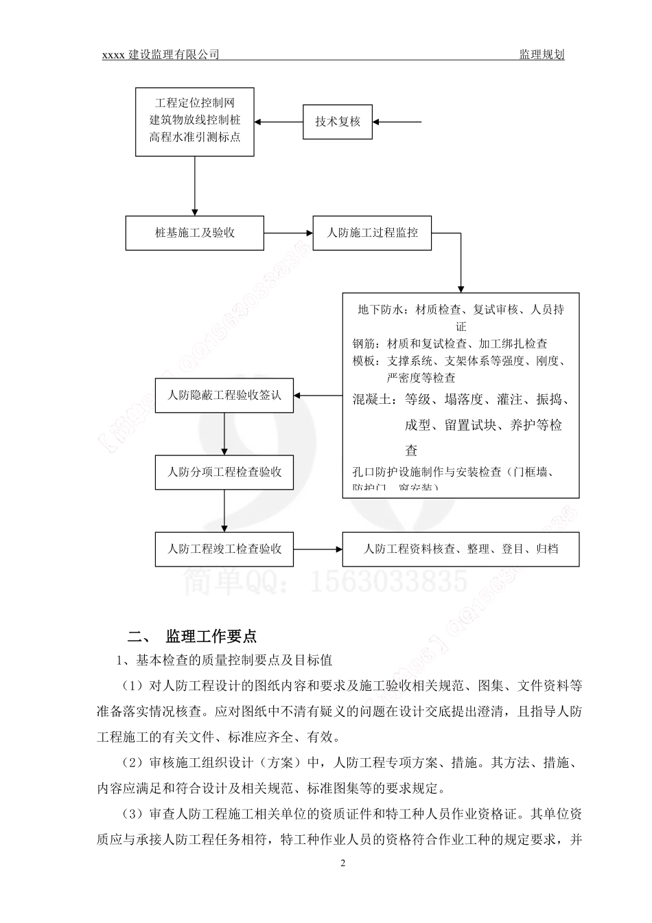 监理规划范本（人防工程部分）.pdf_第2页