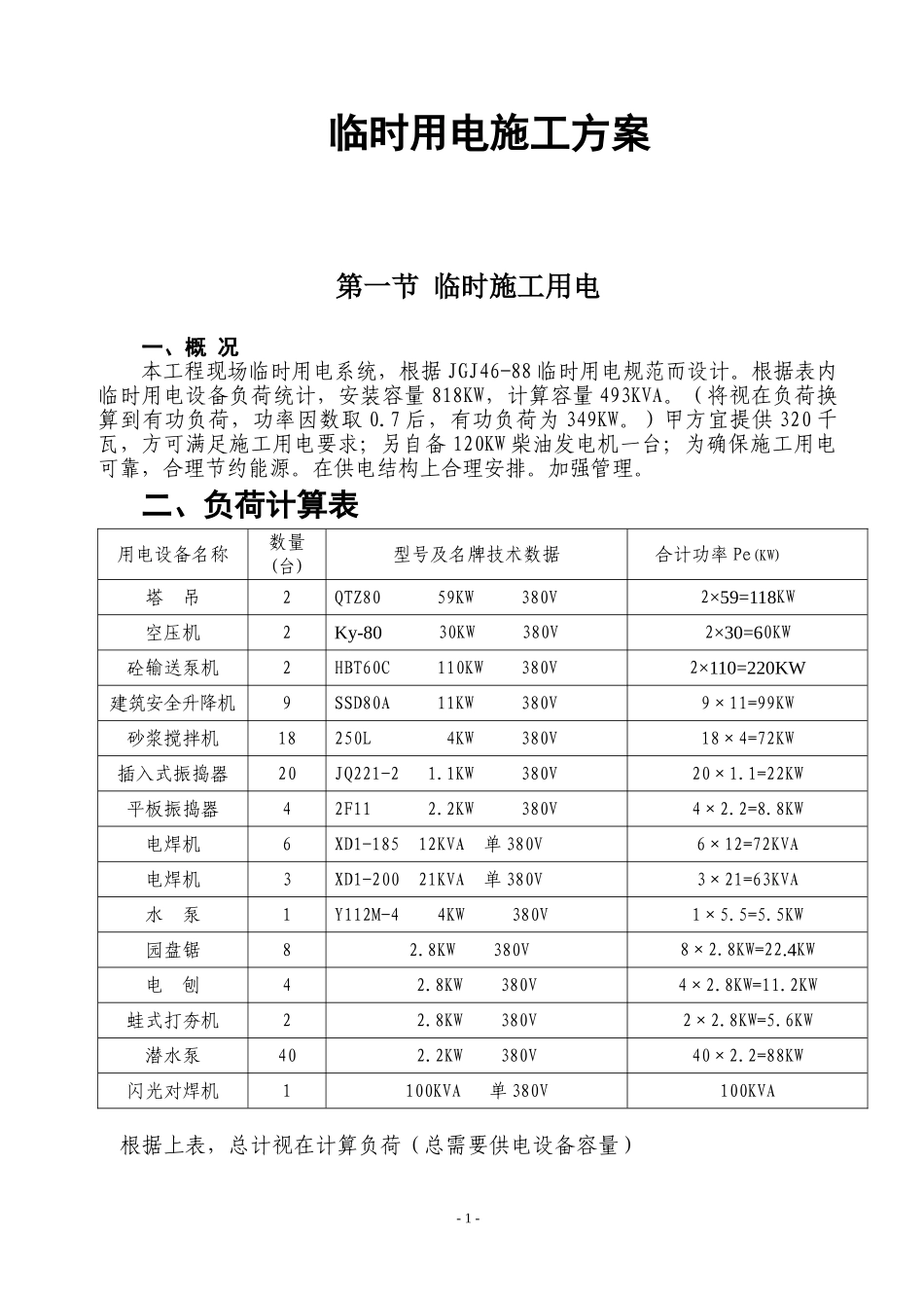临时用电施工方案.doc_第1页