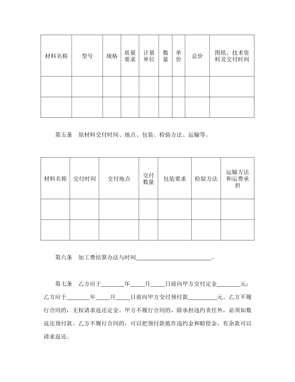 常用合同模版-承揽合同（含运输）.doc_第3页