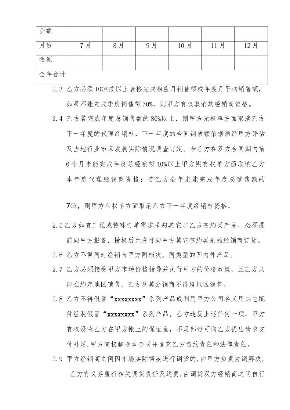 常用合同模版-代理商经销合同.doc_第3页