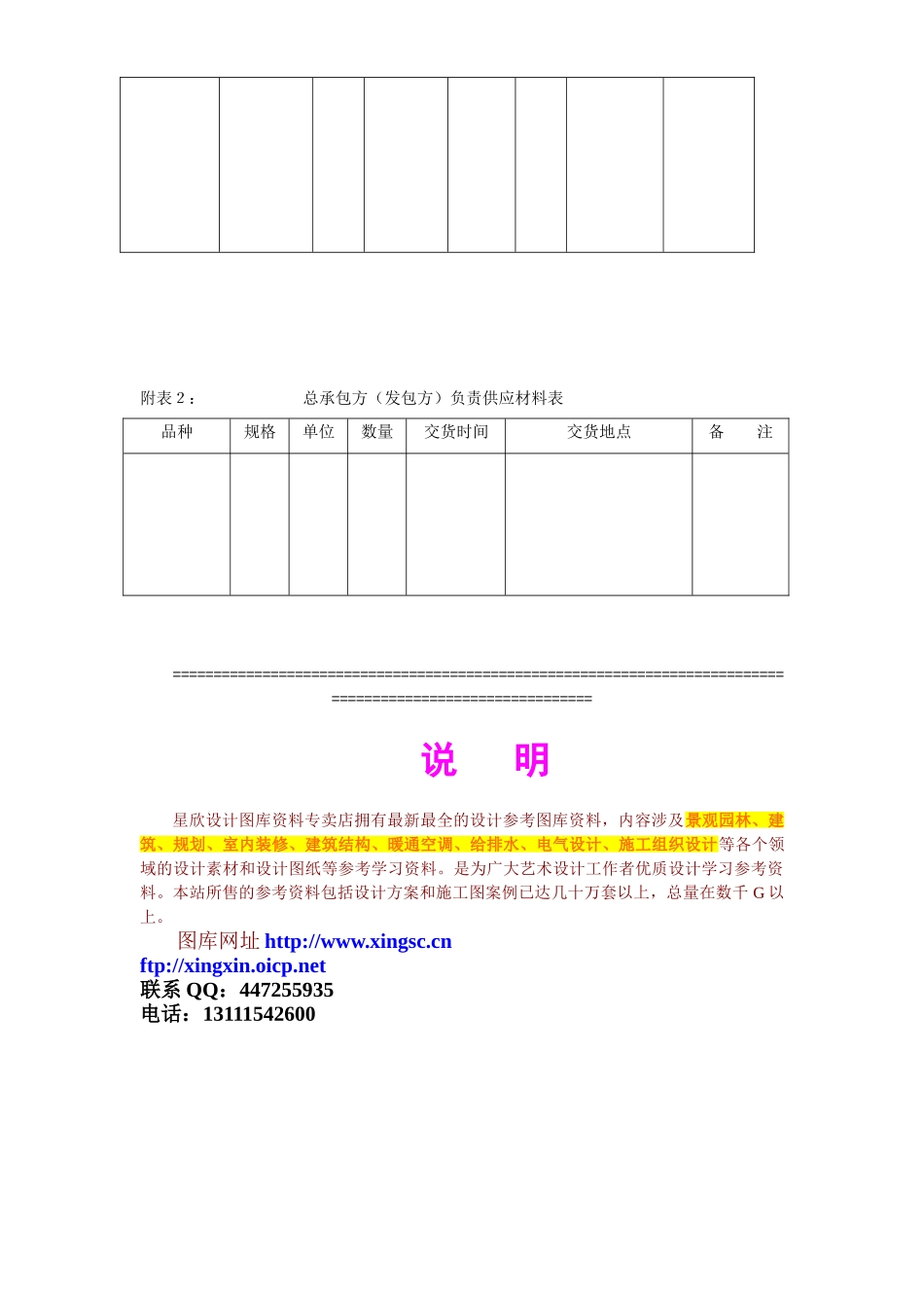常用合同模版-建筑安装工程分包合同（2） (2).doc_第3页