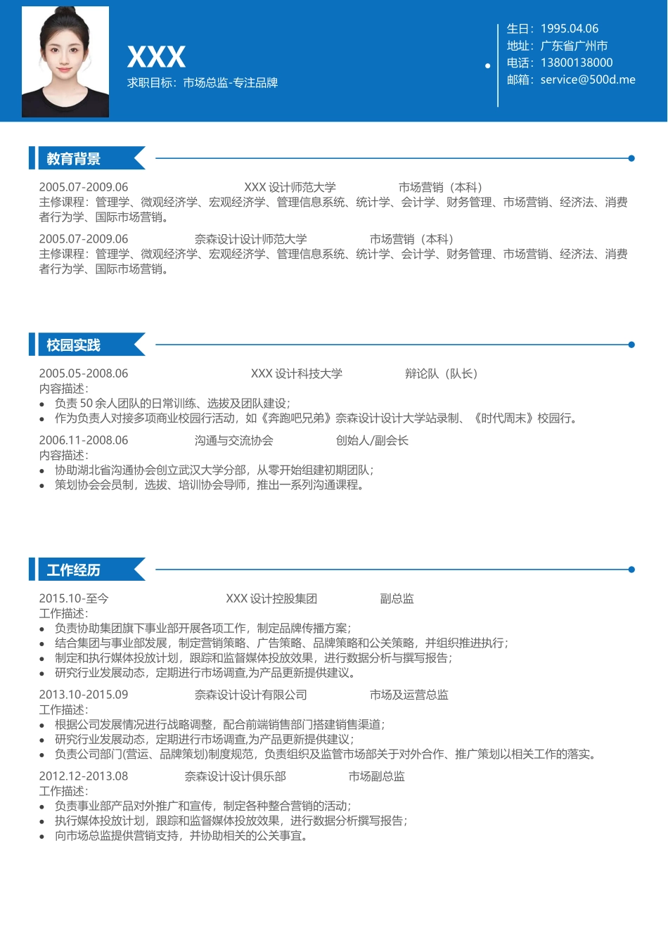 个人简历、自荐信、面试问题模版-2(27).docx_第1页