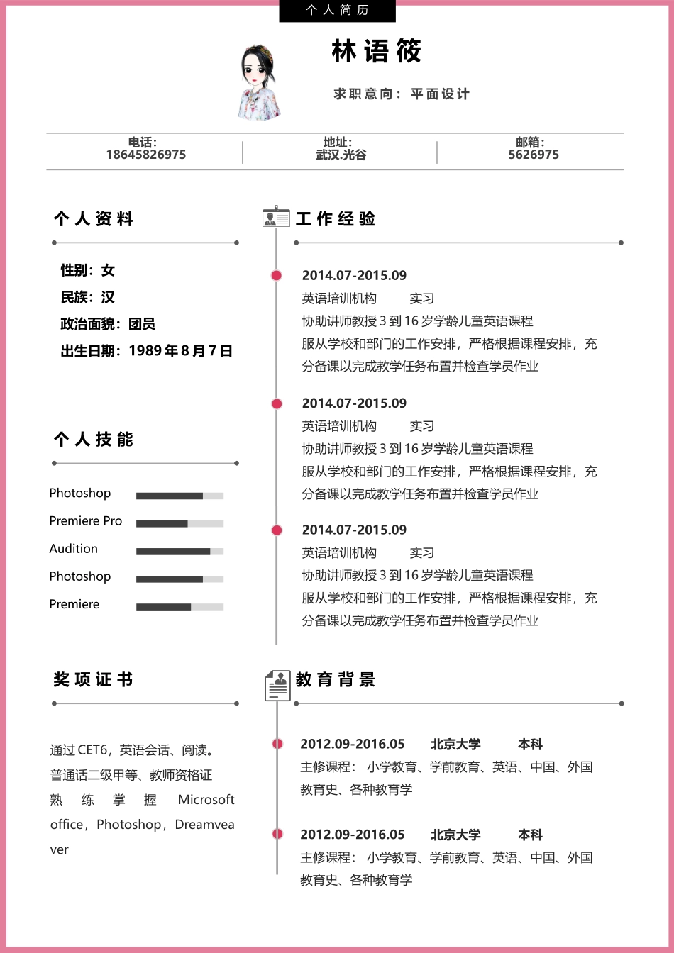个人简历、自荐信、面试问题模版-31(19).docx_第2页