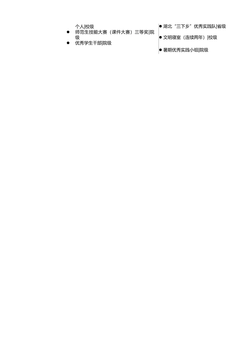 个人简历、自荐信、面试问题模版-老师，黑色块线条.docx_第3页