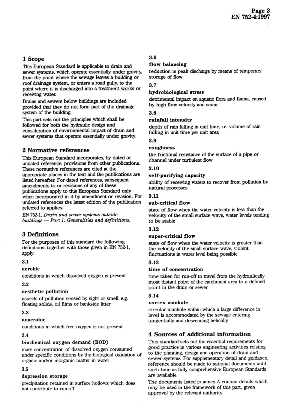BS EN 752-4-1998 室外建筑物的排水系统.液压设计和环境考虑.pdf_第3页