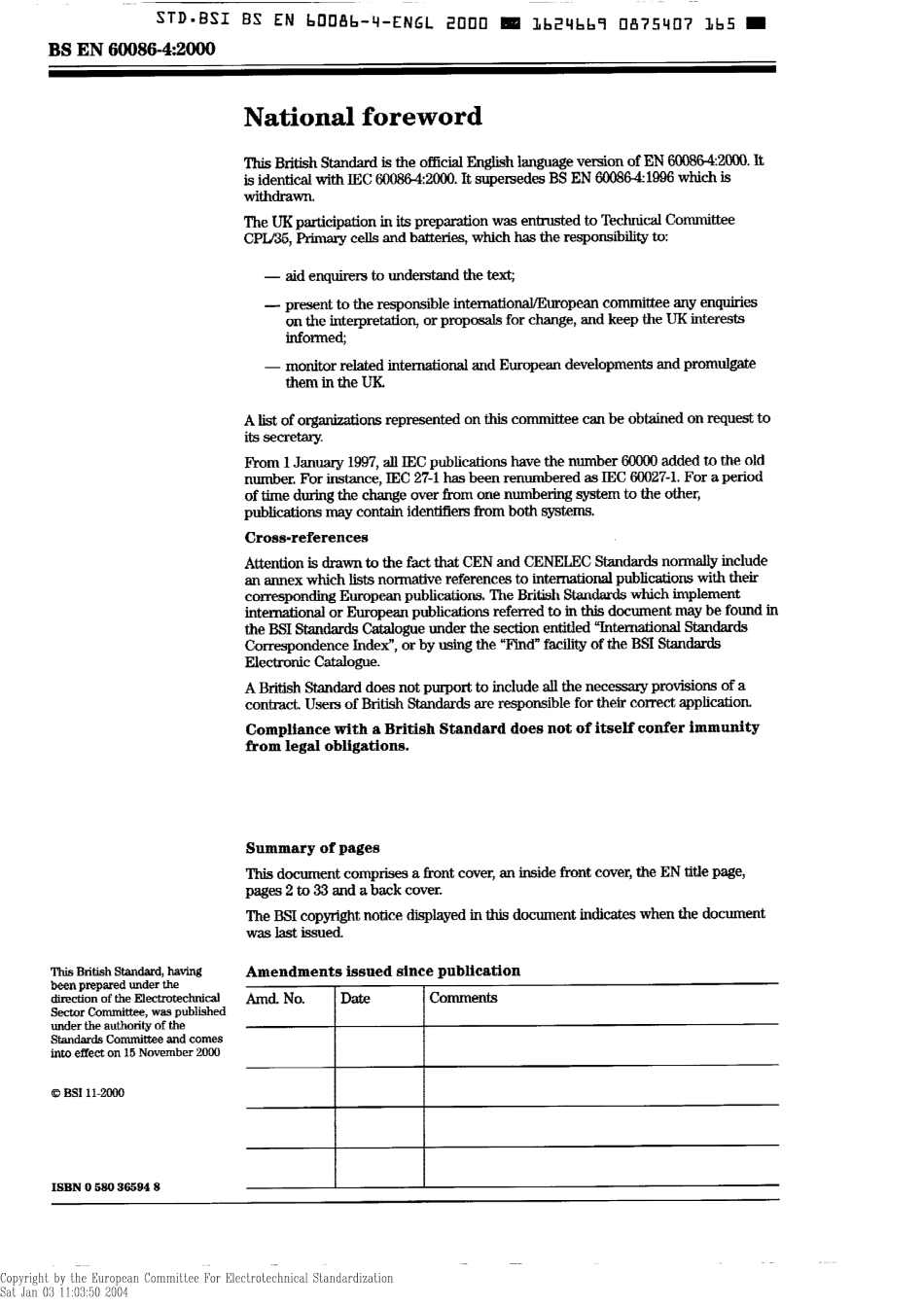 BS EN 60068-4-2000 环境试验.规范编制者用材料.试验总结.pdf_第2页