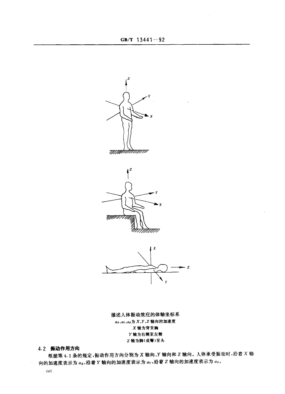 GBT 13441-1992 人体全身振动环境的测量规范.pdf_第2页