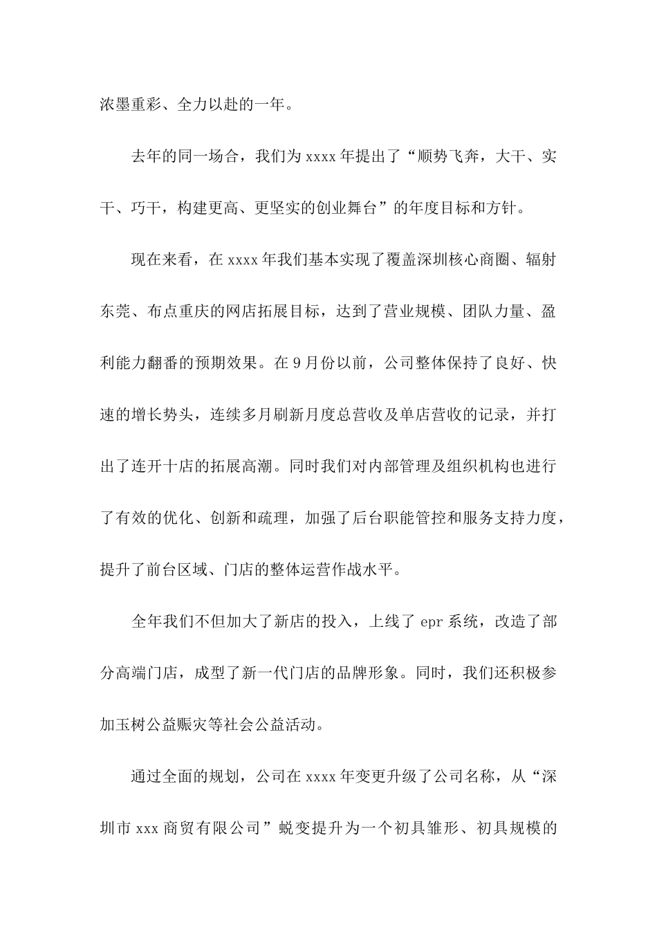 房地产开发公司老总年会主题年会致辞.docx_第2页