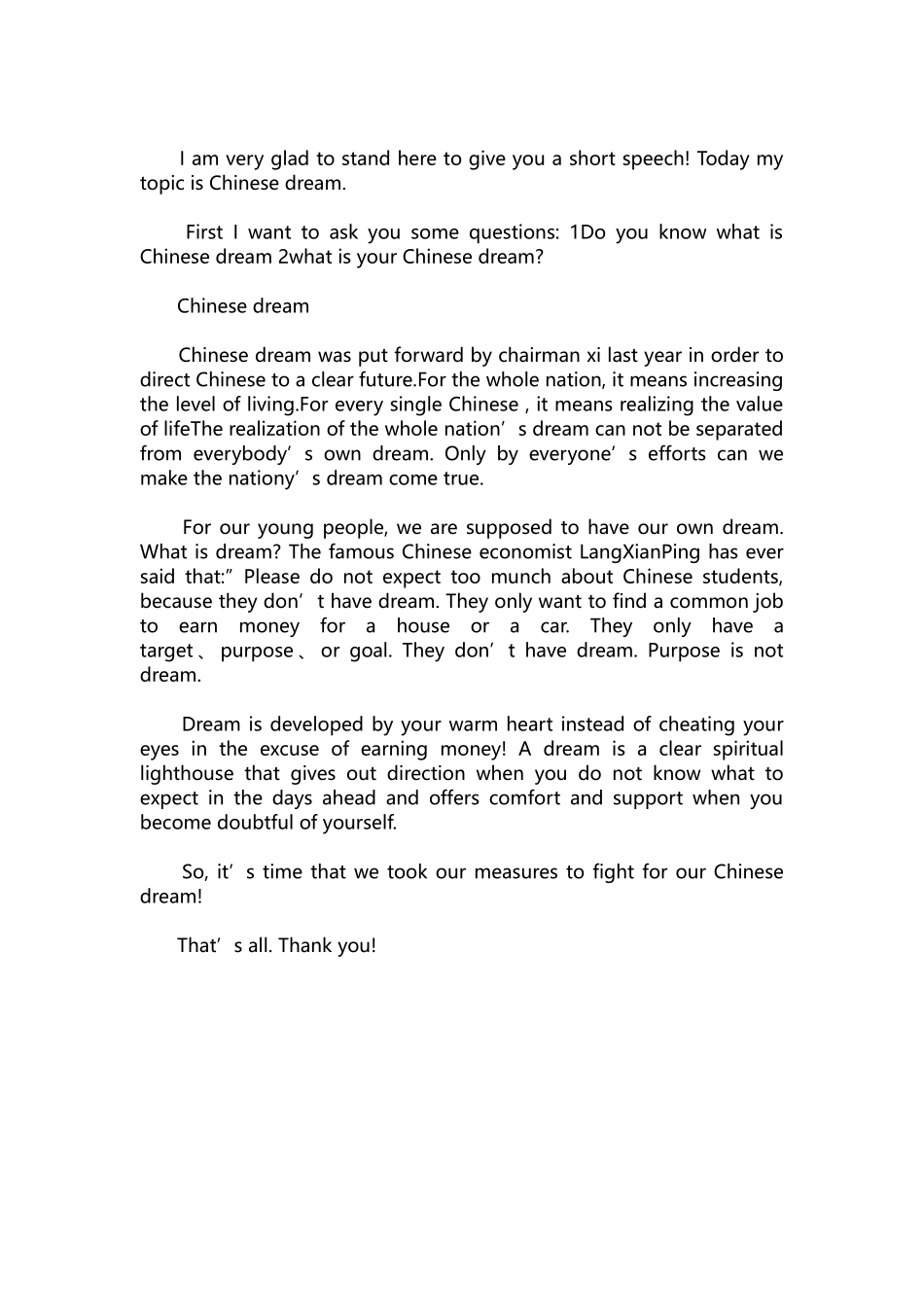 英语演讲稿132-关于中国梦的优秀英语演讲稿.docx_第3页