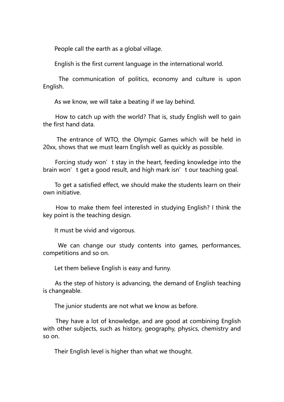 英语演讲稿242-初中英语教师英文演讲稿.docx_第2页