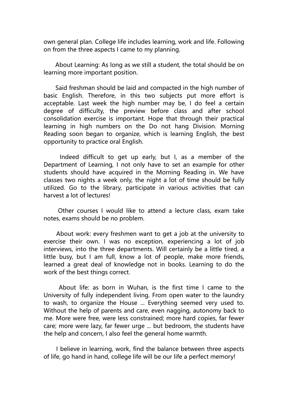 英语演讲稿278-大一生活英语演讲稿6篇.docx_第2页