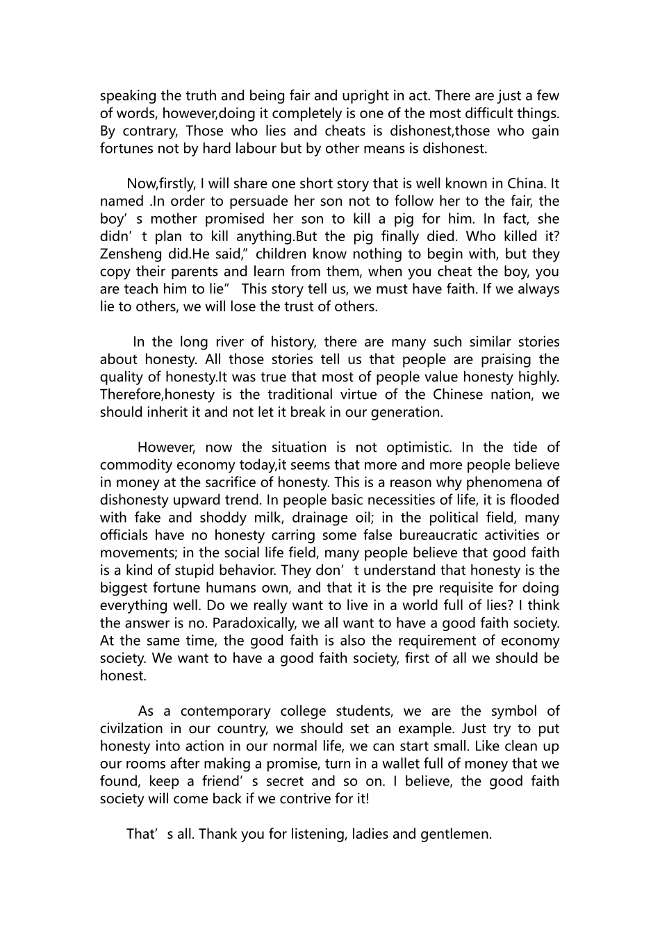 英语演讲稿285-大学关于诚信英语演讲稿.docx_第3页