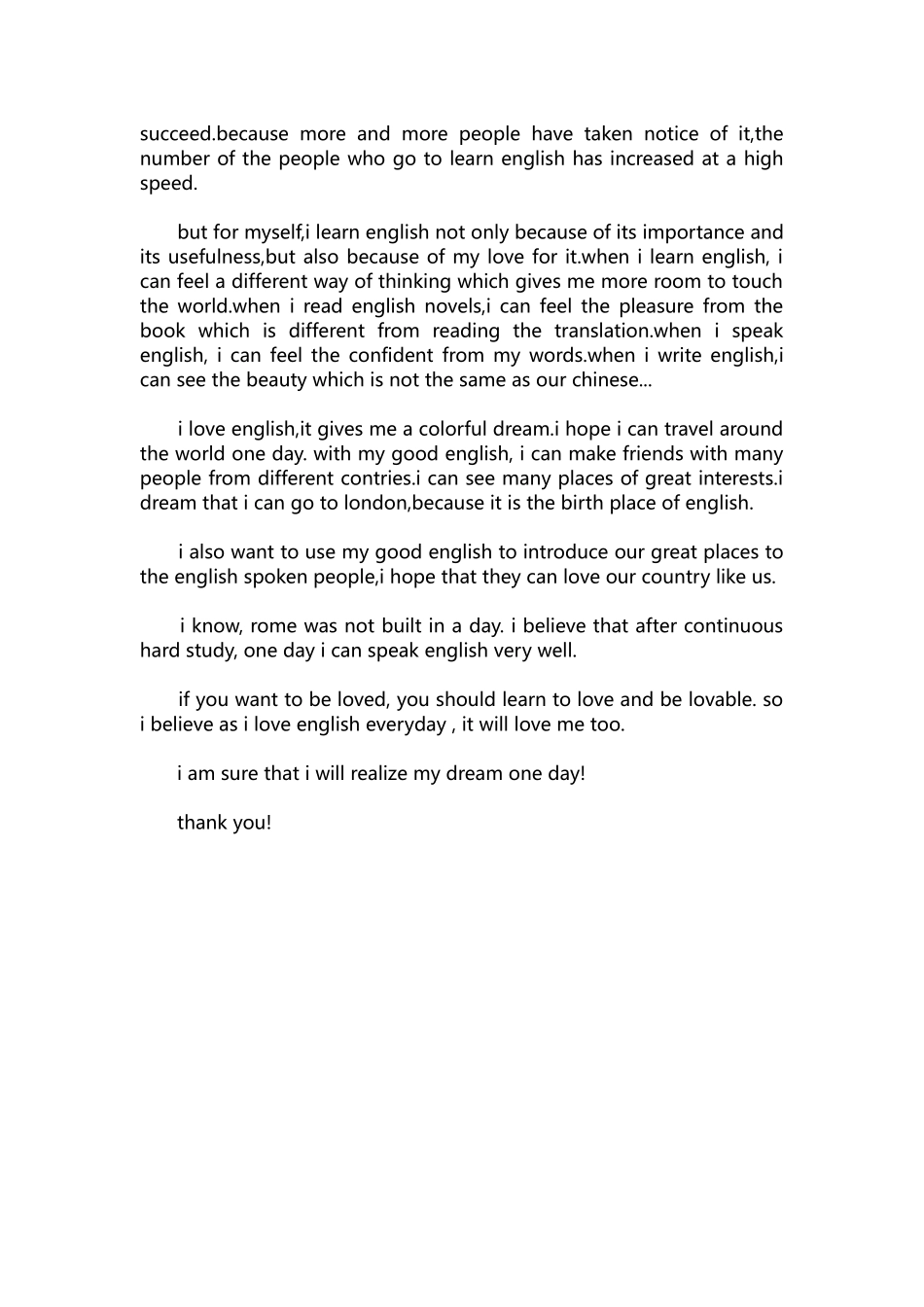 英语演讲稿467-高中生优秀英语演讲稿范文4篇.docx_第3页