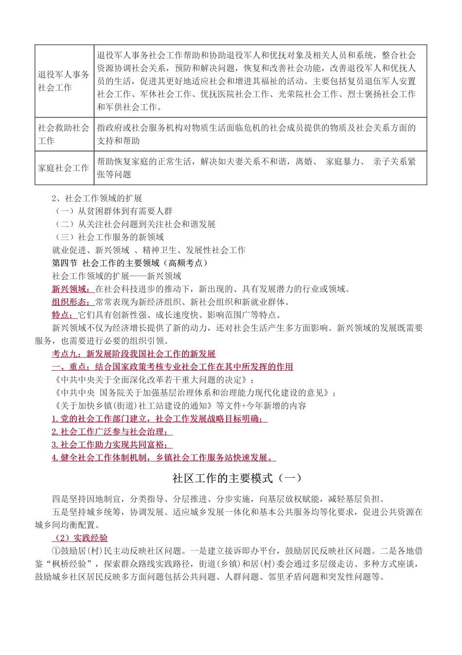 初级社会工作者-2025年-2025年初级《社会工作综合能力》教材直播班-修改内容汇总.pdf_第2页