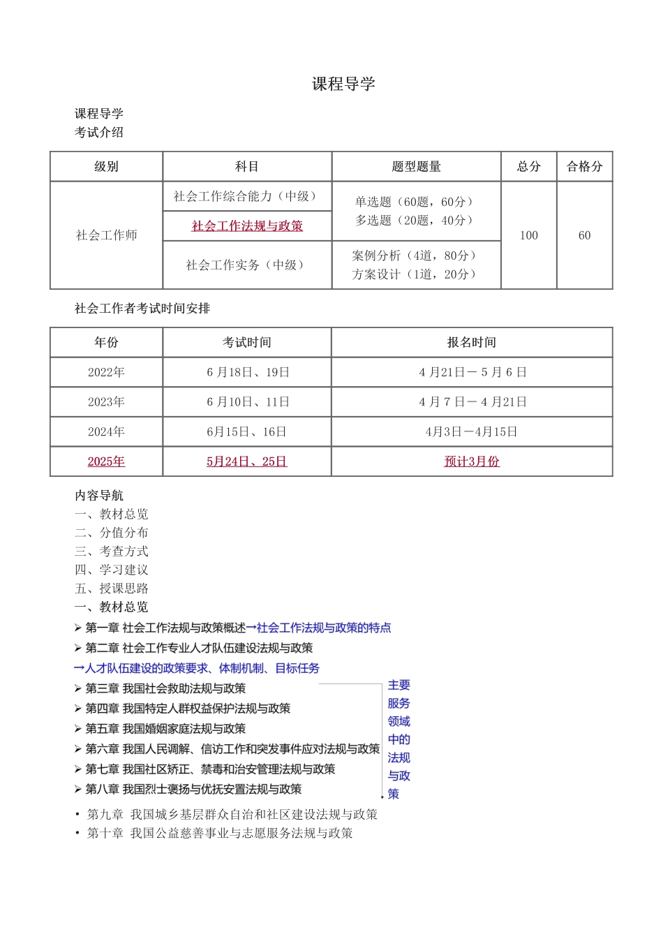 中级社会工作者-2025-2025年中级《社会工作法规与政策》教材精讲班-杨立伟.pdf_第1页