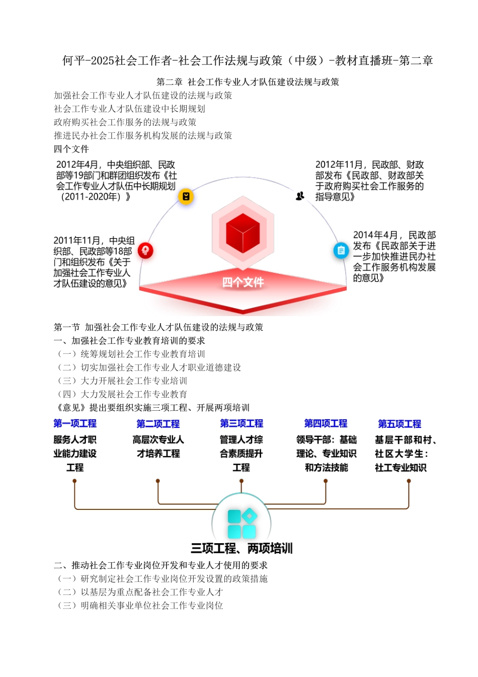 中级社会工作者-2025社会工作者-社会工作法规与政策（中级）-教材直播班-第二章.pdf_第1页
