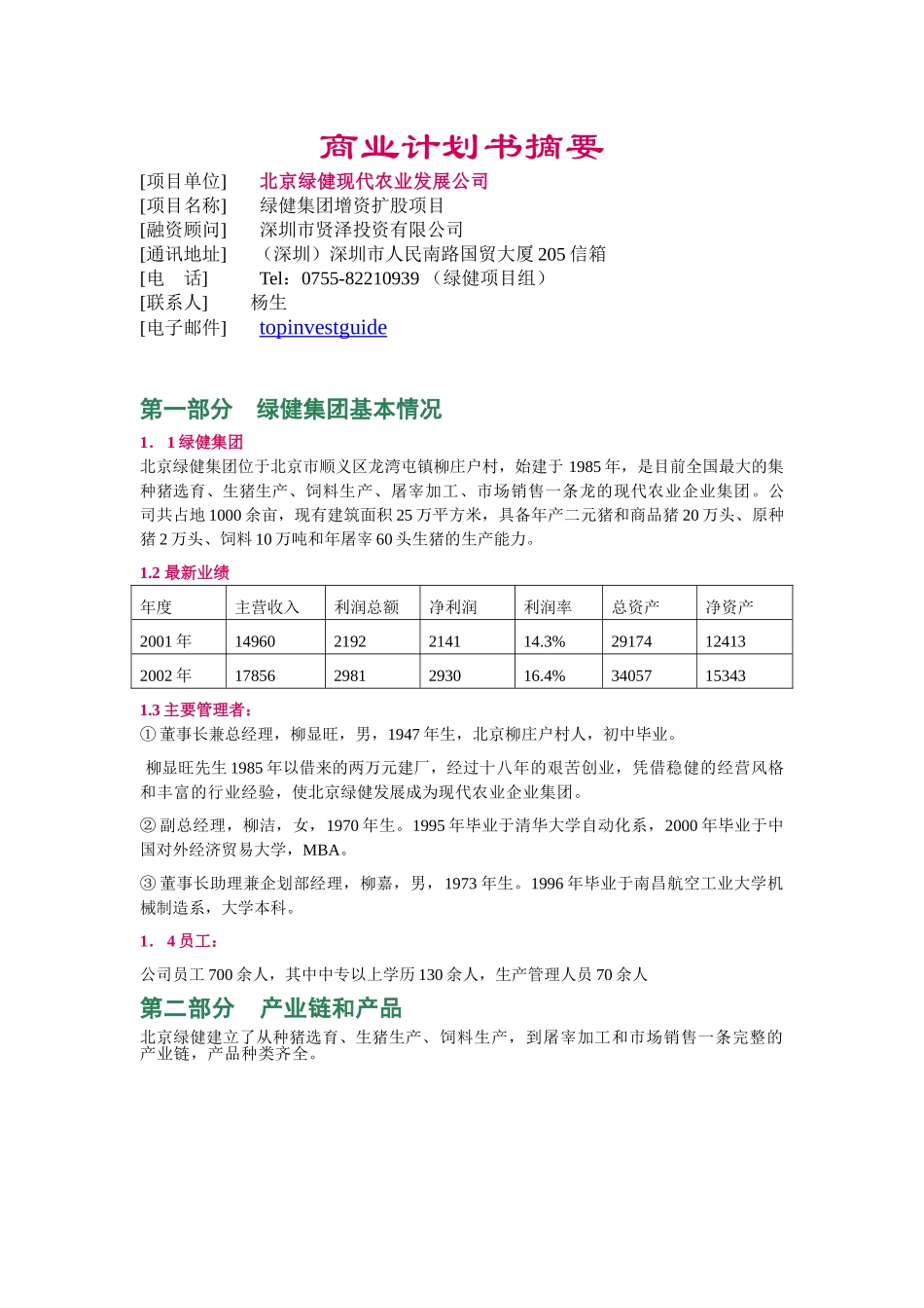商业计划书摘要.doc_第1页