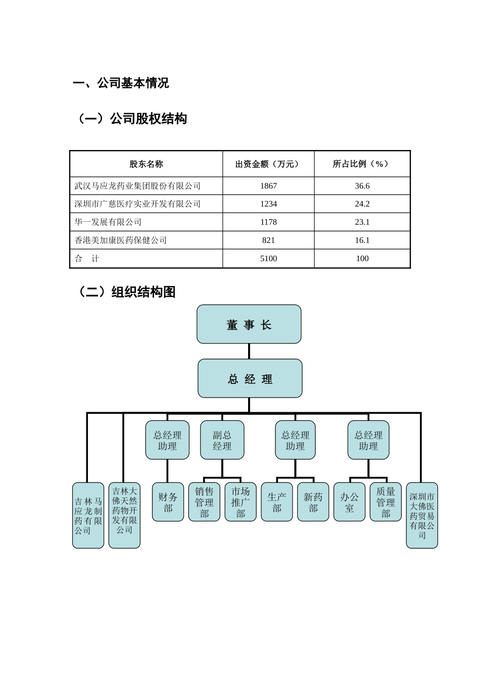 深圳大佛药业有限公司商业计划书.doc_第2页