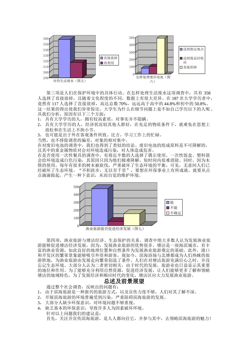 塘沽市民滨海旅游与生态意识的调查报告.doc_第2页