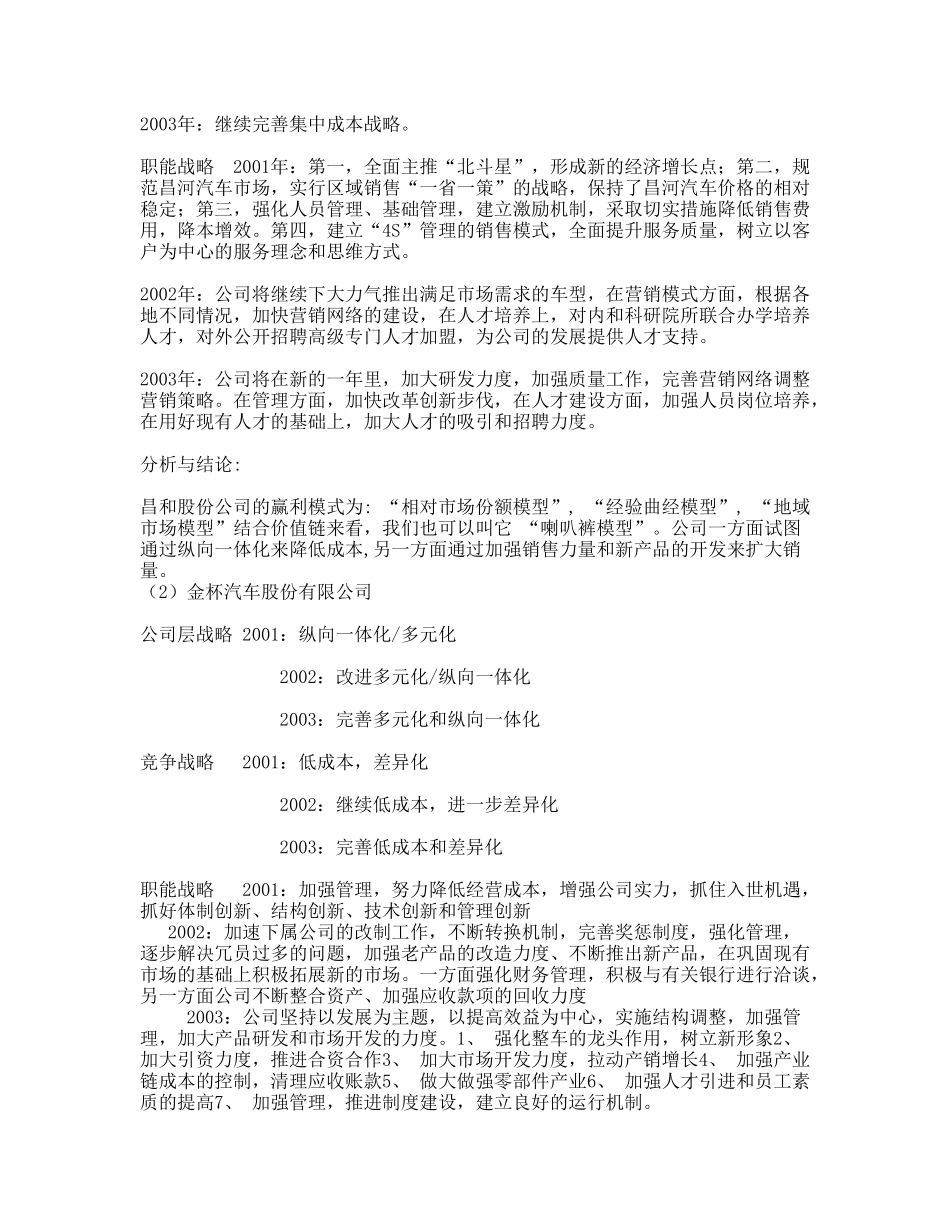 中国10大汽车企业对标分析.doc_第2页
