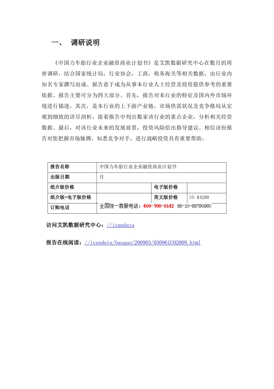 中国力车胎行业企业融资商业计划书(61850).docx_第2页